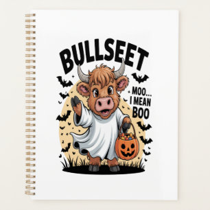 Funny Cow Halloween Planner