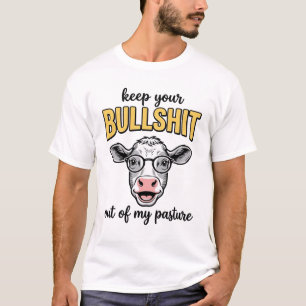 Funny Cow Pasture Vintage Shirt Design_1
