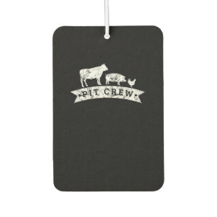 Funny Cow Pig Chicken Lovers Gift Funny BBQ Love Air Freshener