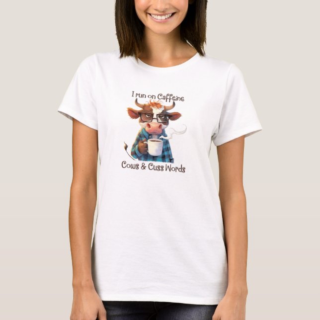 Funny cow t-shirt (Front)