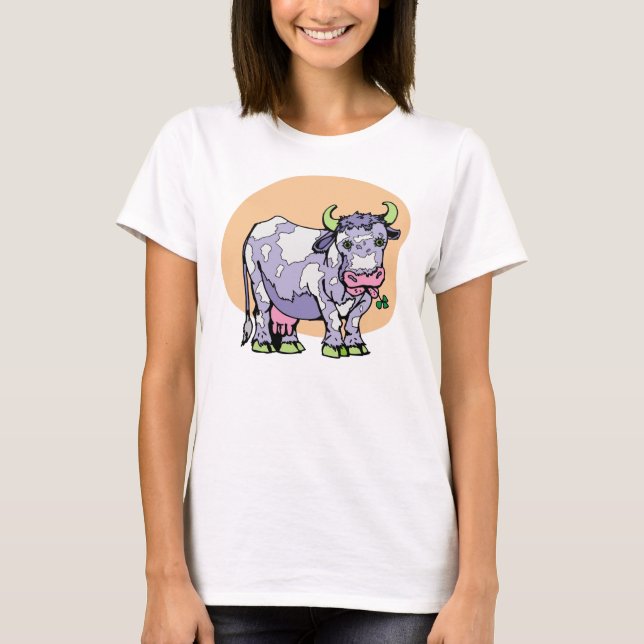funny cow T-Shirt (Front)