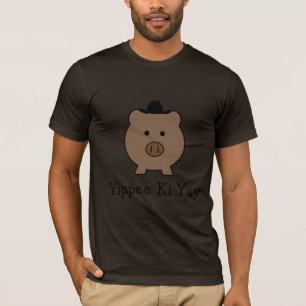 Funny ~ Cowboy Roy Pig T-Shirt