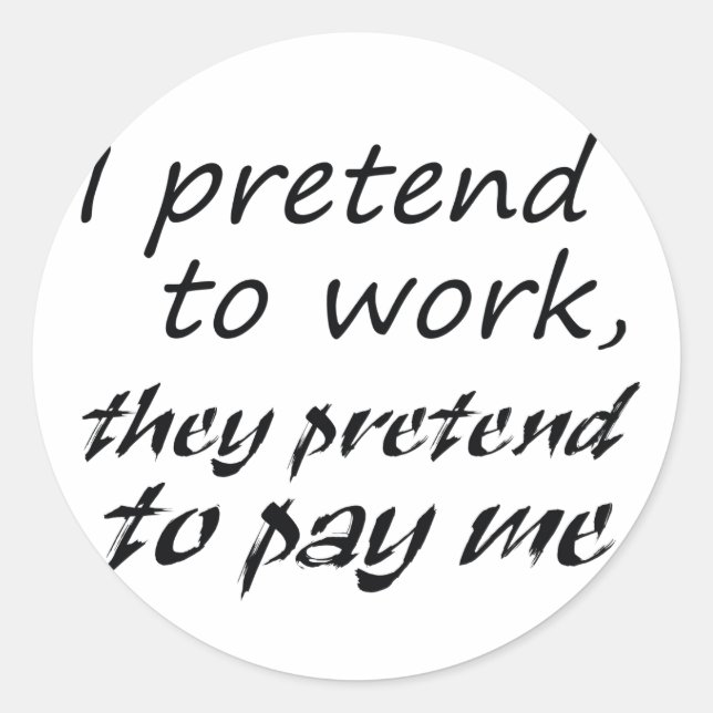 Funny coworker quotes gifts humour stickers gift (Front)