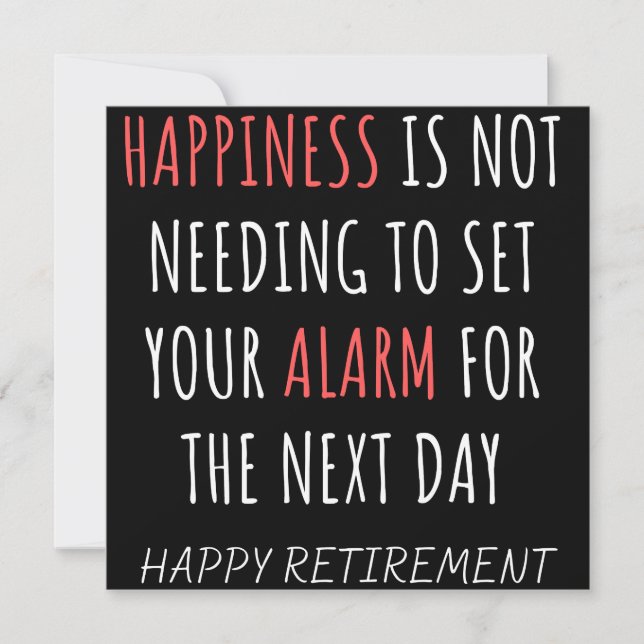 Funny coworker retirement save the date (Front)