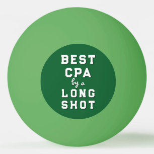 Funny CPA novelty gift Ping Pong Ball
