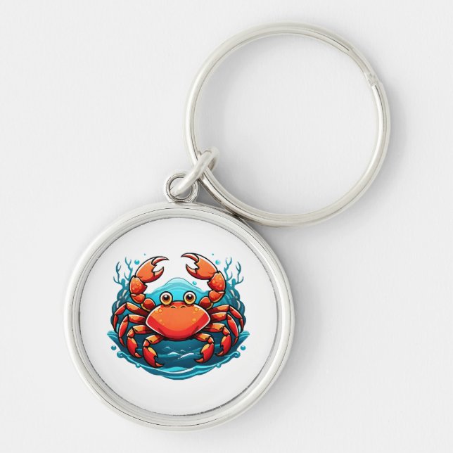 funny-crab keychain (Front)