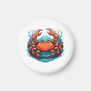 funny-crab magnet