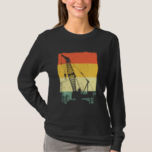 Funny Crane Men Women Crane Operator Heavy Equipme T-Shirt