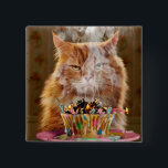 Funny Cranky Cat With Melted Birthday Cupcake<br><div class="desc">Another year… another blaze of glory! | Avanti,  the Global Humor Brand™ has been entertaining the world with its Feel Good Funny greeting cards for over 40 years. Our characters live life to the fullest and celebrate the humor in everyday life.</div>