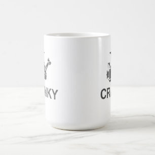 Funny Cranky Fishing Reel Pun Mug Humour Fishermen
