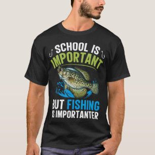 Funny Crappie Fishing Joke  T-Shirt