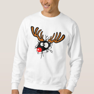 Funny crashing through Christmas shirt