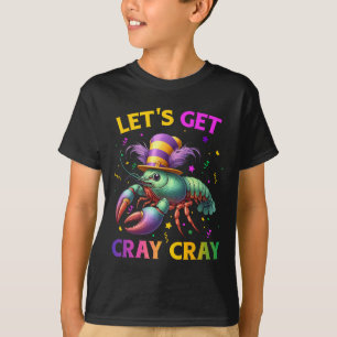 Funny Crawfish Costume Kids Toddler Boys Mens Mard T-Shirt
