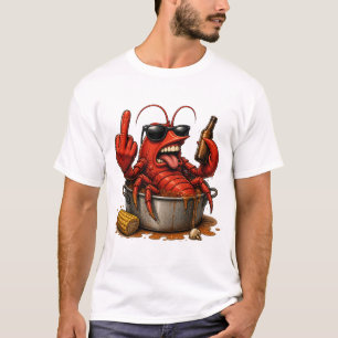 Funny Crawfish T-Shirt – Cajun Seafood Lover Gift