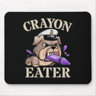 Funny Crayon Eater Corps Military Armed Forces Gru Mouse Pad