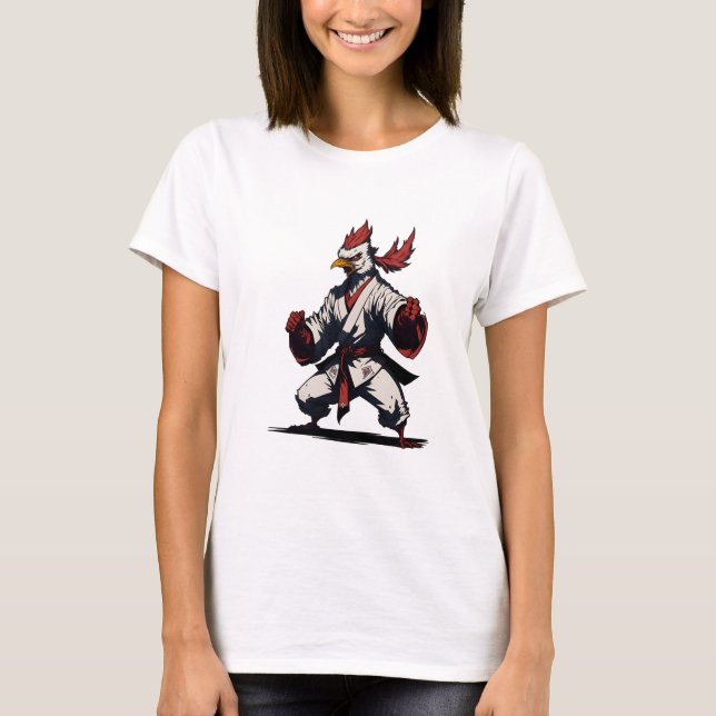 funny Crazy Chicken Lady Shirt Women Cute Farm (Front)