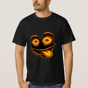 Funny Crazy Face Graphic T-Shirt for Men