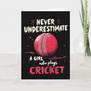 Funny Cricketer Joke Cricket Player Card
