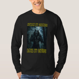 Funny Cringy Wolf Meme Cringe Werewolf Alpha Wolf  T-Shirt