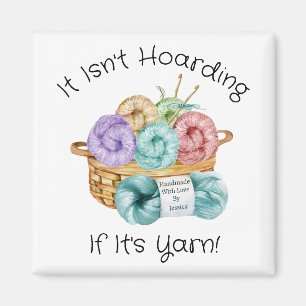 Funny Crochet Customized Magnet
