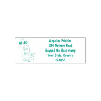 Funny crocodile aligator with sign cartoon