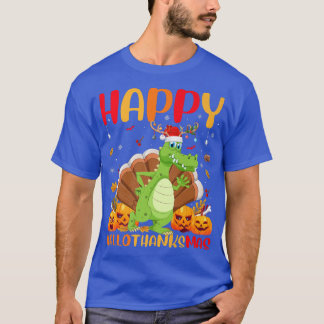 Funny Crocodile Animal Lover Happy Crocodile Hello T-Shirt