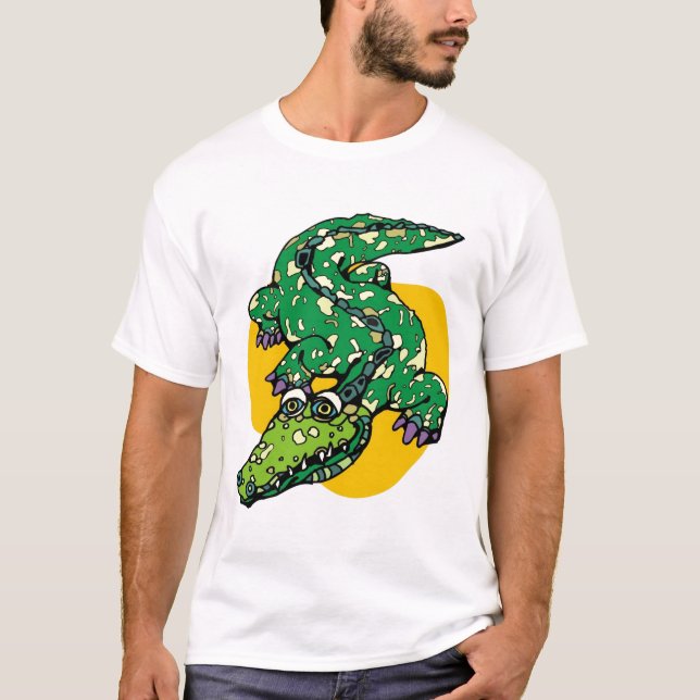 Funny Crocodile T-Shirt (Front)