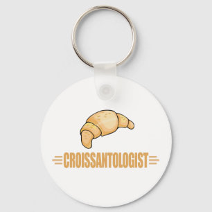 Funny Croissant Keychain