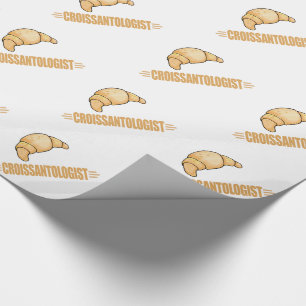 Funny Croissant Wrapping Paper