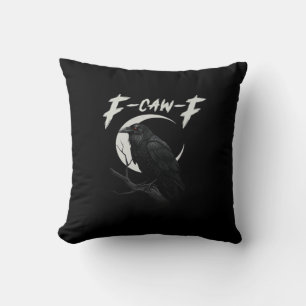 Funny Crow Essential Creative Casual Throw Pillow