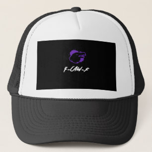 Funny Crow Logo F-Caw-F – Caws For Attention! Clas Trucker Hat