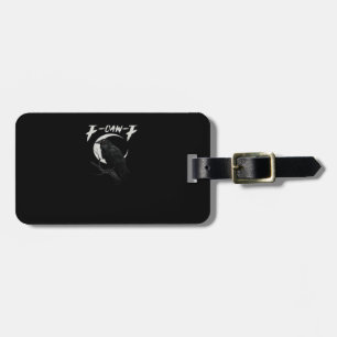 Funny Crow Retro Classic Style Luggage Tag