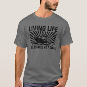 Funny Cruise Art For Men Women Couple Cruise Ship T-Shirt