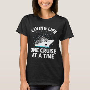 Funny Cruise Art Men Women Family Cruise Vacation T-Shirt