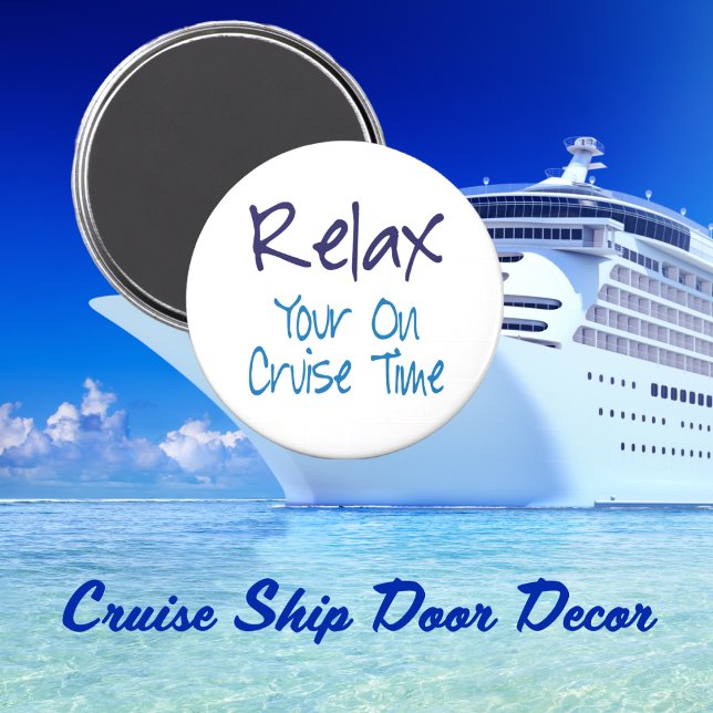 Funny Cruise Cabin Stateroom Door Magnet (Creator Uploaded)