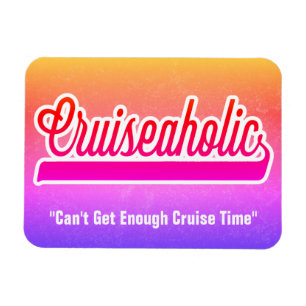 Funny Cruise Ship Addict Stateroom Cabin Door Sign Magnet
