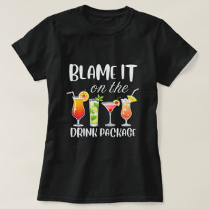 Funny Cruise Shirt 2024 Blame It On The Drink Pack