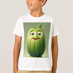 Funny cucumber character T-Shirt