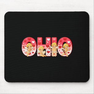 Funny Cud Ohio Midwestern Party O-h-i-o In Valenti Mouse Pad