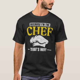 Funny Culinary Cook Chef Hat Food Cooking Hobby Ch T-Shirt