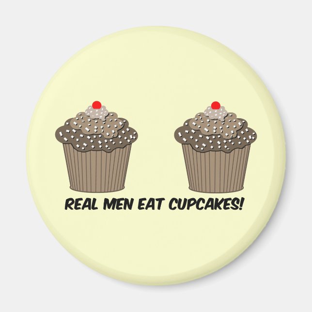 funny cupcakes magnet (Front)