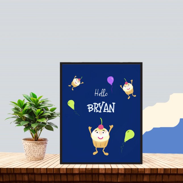 Funny cupcakes photo print (Creator Uploaded)