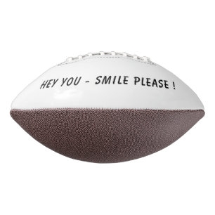 Funny Curiosity Eyes - Smile - Add Your Text/Colou Football
