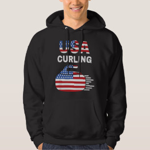 Funny Curling Gift For Men Women Curling Players U Hoodie
