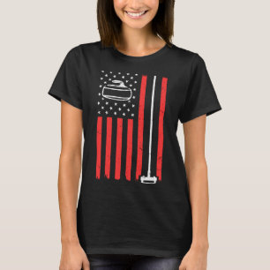 Funny Curling Gift For Men Women Curling Players U T-Shirt