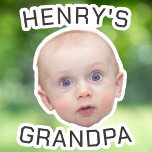 Funny Custom Baby Face<br><div class="desc">Custom Baby Face , Replace the face of this baby with your favourite photo (make sure to crop as much to the face as possible and use an app to remove the background) and personalize this funny face with your kid, husband, or boyfriend on it! Also a fun and unique...</div>