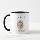 Funny Custom Baby Face Photo  Mug<br><div class="desc">Funny Custom Baby Face Photo Mug, Replace the face of this baby with your favourite photo (make sure to crop as much to the face as possible and use an app to remove the background) and personalize this funny Christmas Holiday mug with your kid, husband, or boyfriend on it! Also...</div>
