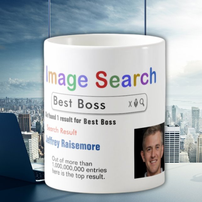 Funny Custom Best Boss Search Gift Mug (Creator Uploaded)