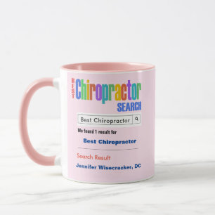Funny Custom Best Chiropractor Gift Mug