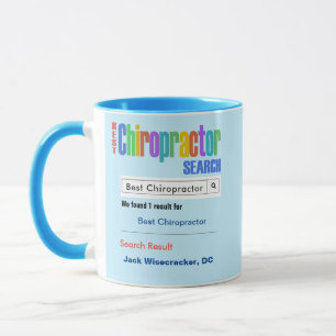 Funny Custom Best Chiropractor Gift Mug